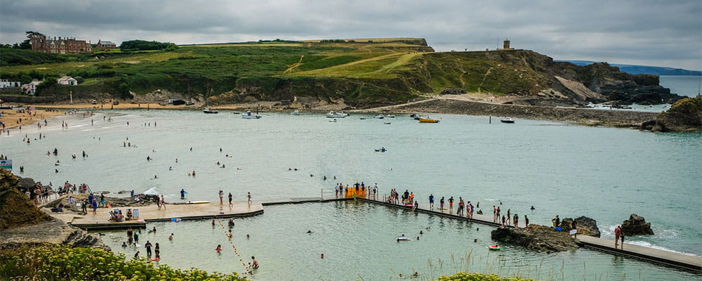Bude Beach in Cornwall