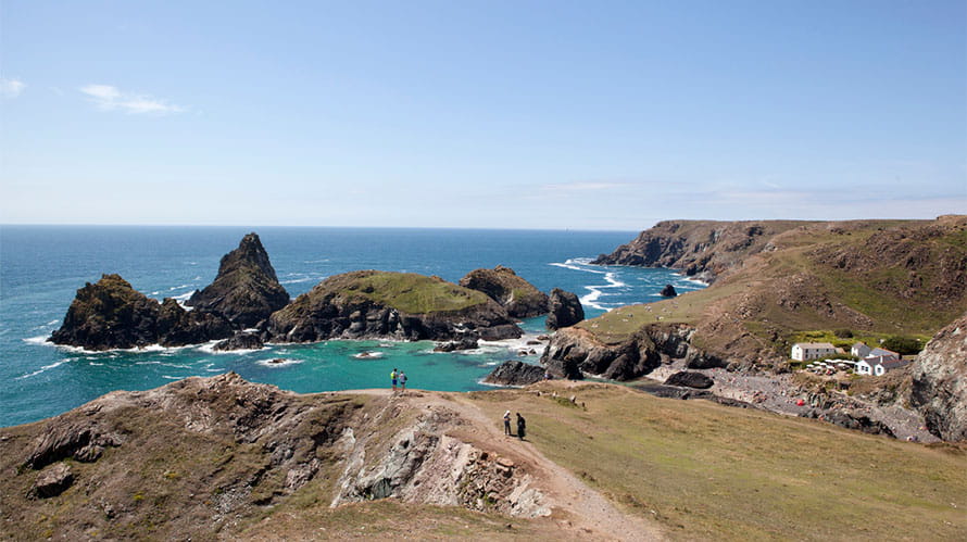 Kynance Cove on Cornwall's Lizard Peninsula