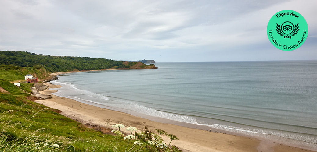 Cayton Bay Beach on the Yorkshire Coast