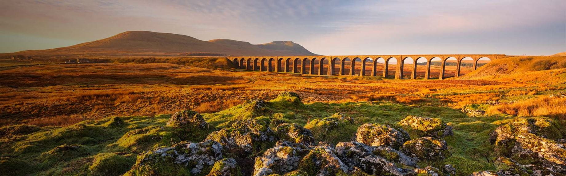 Ribblehead Viaduct in North Yorkshire