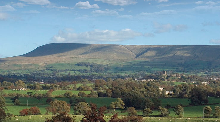 Pendle Hill in Lancashire