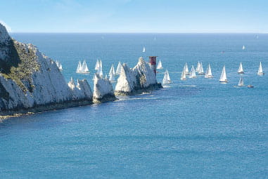 sea at the isle of wight 