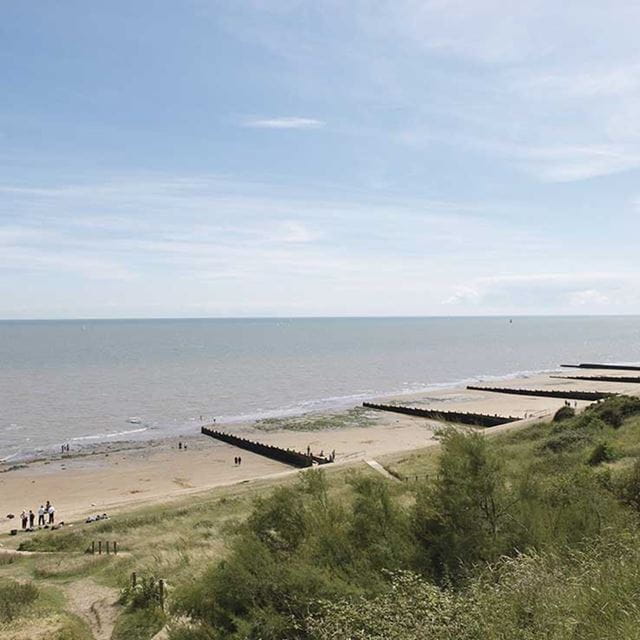 picturesque view of an Essex beach
