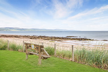 Nairn Beach in the Scottish Highlands