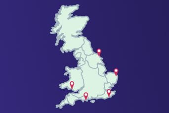 map of the united kingdom