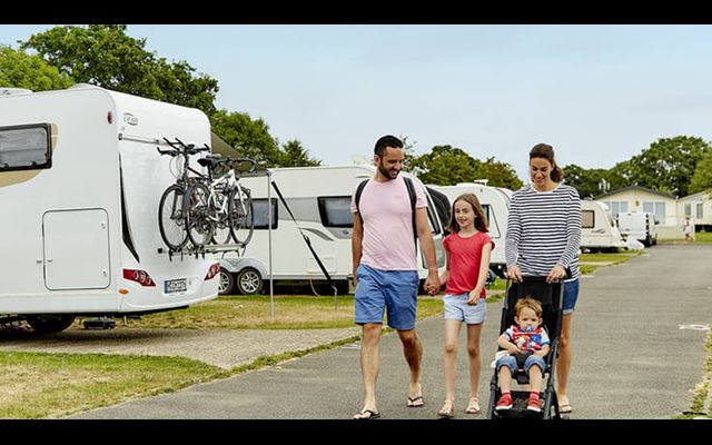 Family Touring Caravan pitches at Parkdean Resorts
