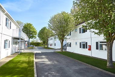 Chalet apartments in country setting