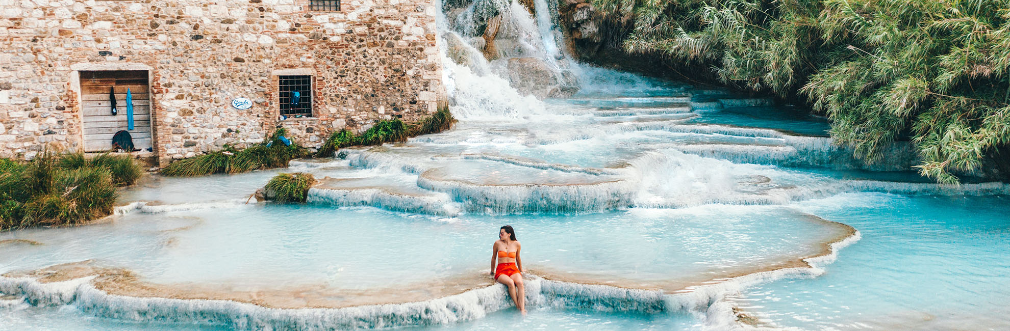 Terme di Saturnia hot springs, Italy