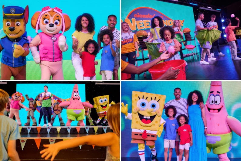 Collage of Nickelodeon characters