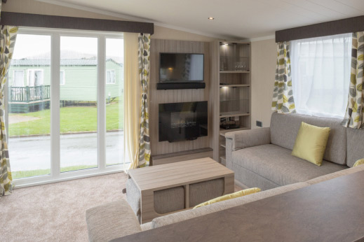 Caravan living room
