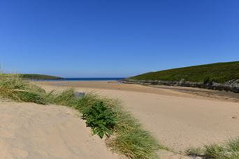Crantock beach