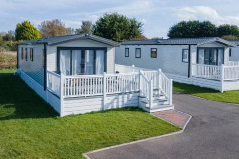 New caravan at Parkdean Resorts