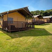 Glamping pods at Parkdean Resorts