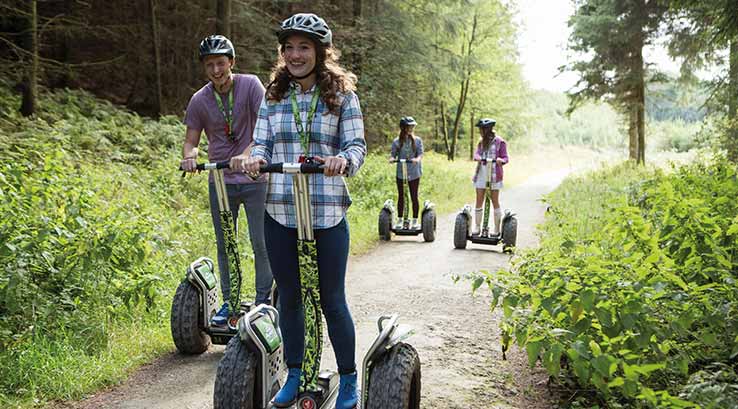  Go Ape Dalby segway tour