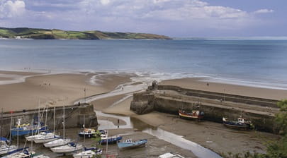 Saundersfoot beach