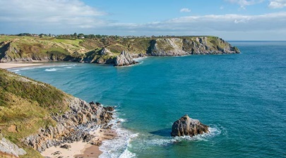 Three Cliffs Bay