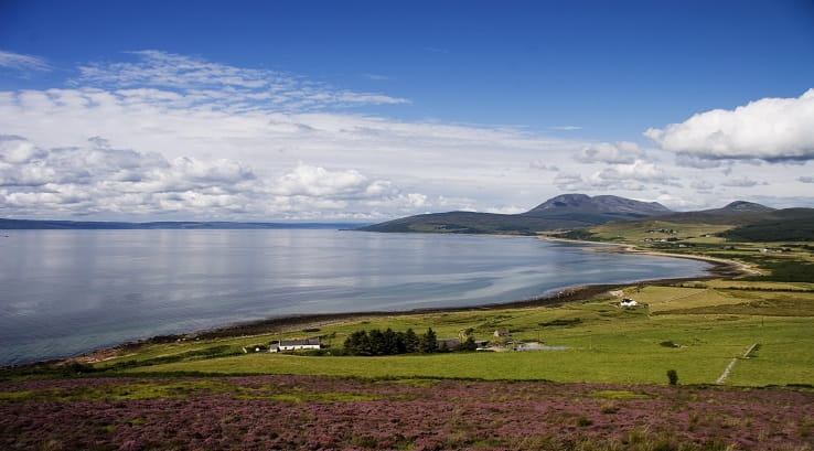A view from the Kelburn Estate