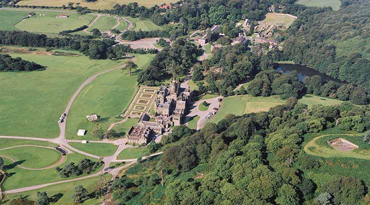 A view from above Margam Country Park