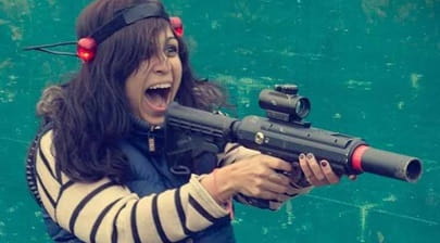Fun at Celtic Laser