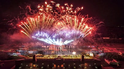 Fireworks at Kynren