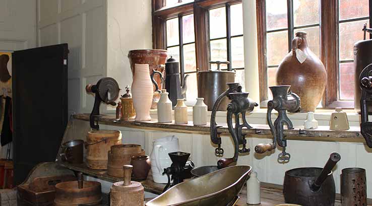 period kitchen utensils