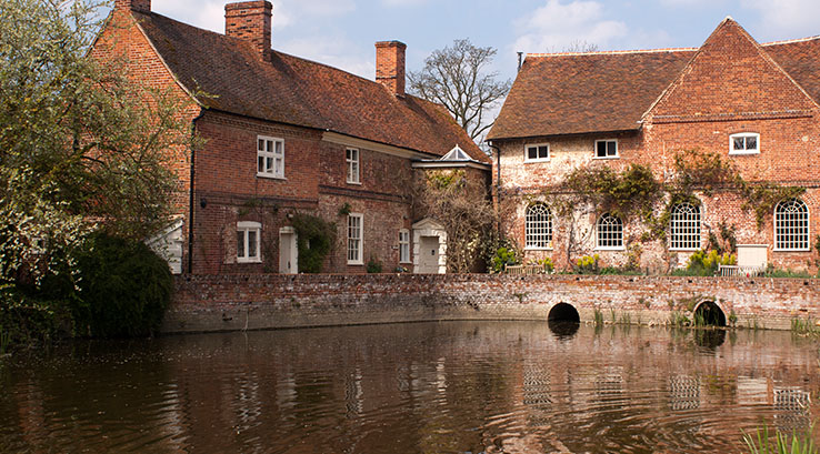Flatford Mill on the River Stour in Essex