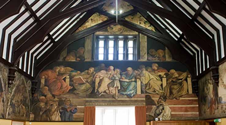 Inside Lady Waterford Hall - Ford & Etal Estates