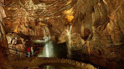 Inside the National Showcaves Centre for Wales
