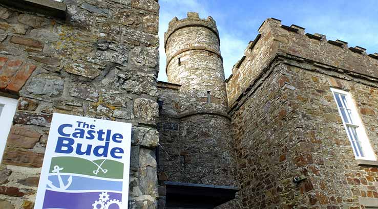 Entrance to The Castle Bude