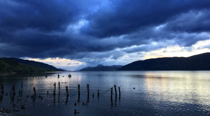 Sunrise over Loch Ness