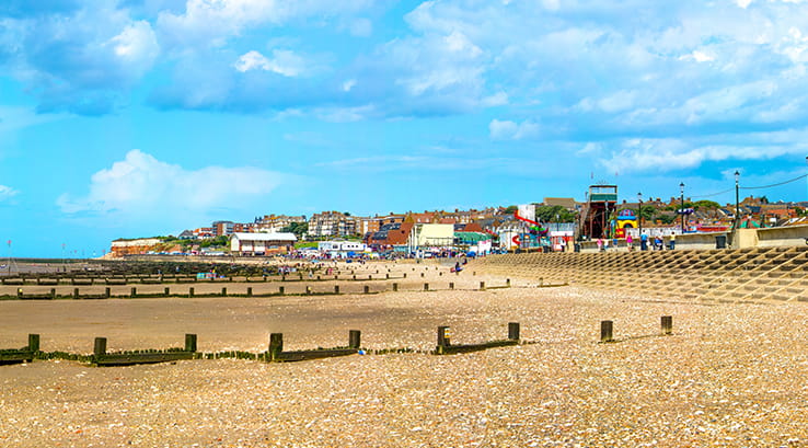 Hunstanton beach