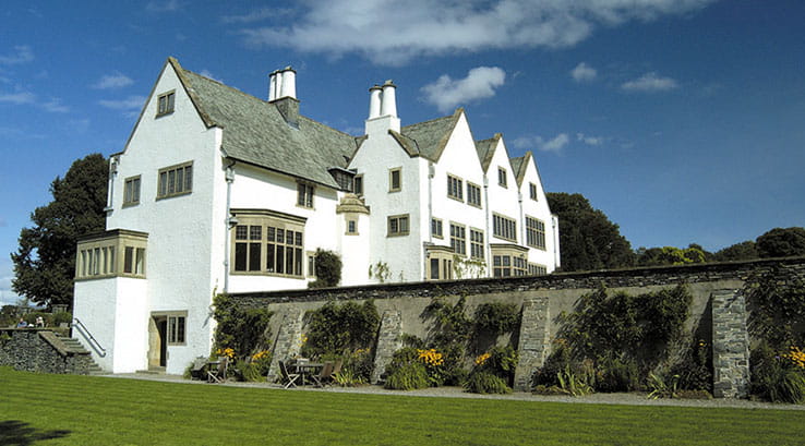 The exterior of Blackwell Arts & Crafts House