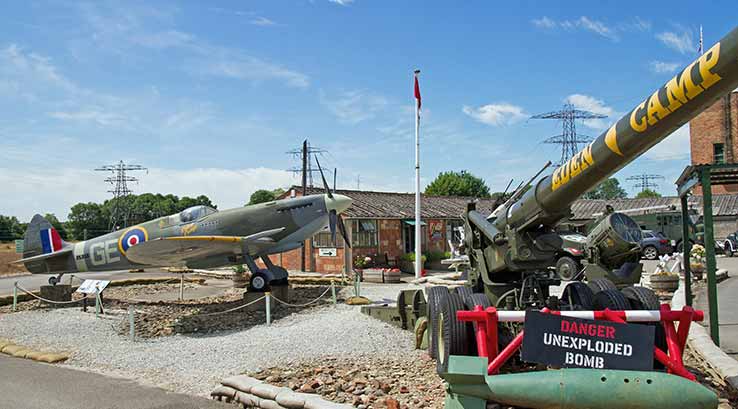 WWII weaponry