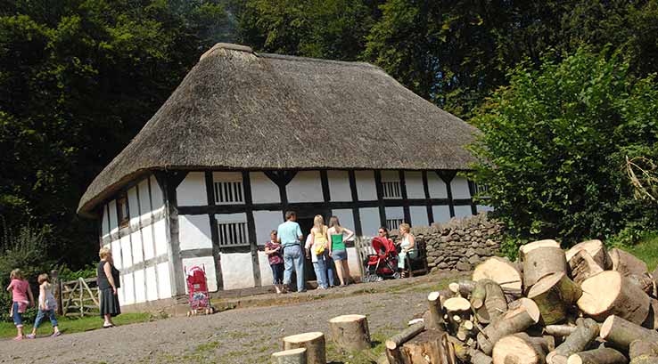 Tudor house at St Fagan's National History Museum