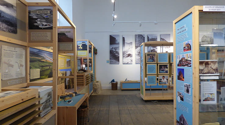 museum exhibits in a museum