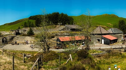 Top of mines at The Silver Mountain Experience