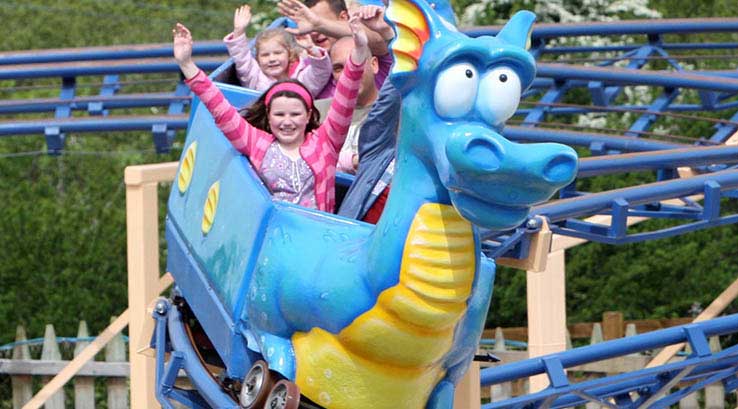 dinosaur rollercoaster