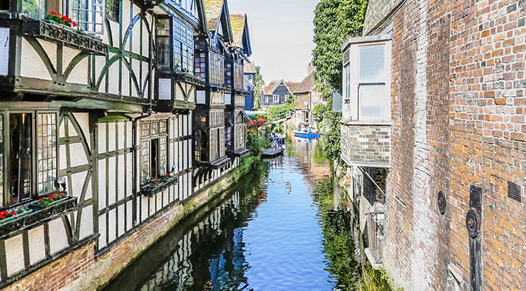 A view of the River Stour, Canterbury