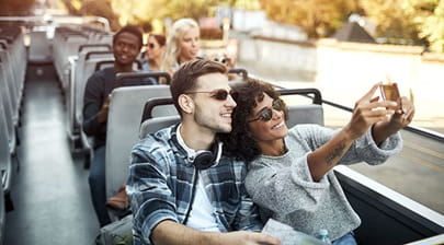 sight seeing bus 