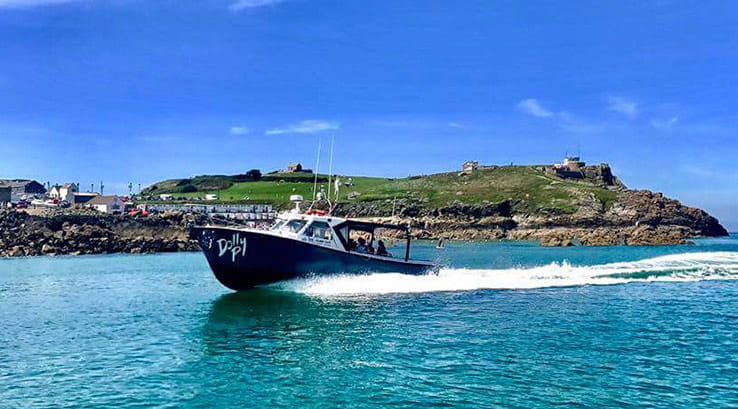 high speed boat ride on a sunny day