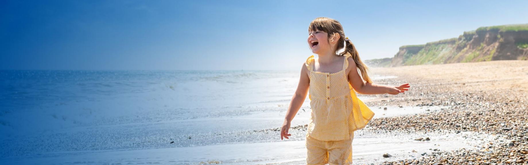 Girl on beach