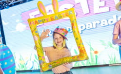 Child taking picture
