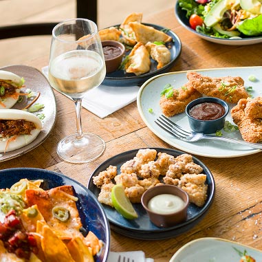 Food and drinks at Parkdean Resorts