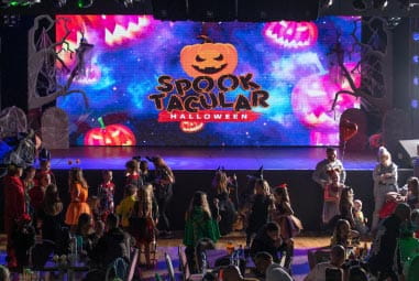 Halloween stage entertainment