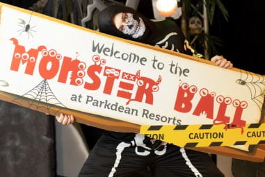 Welcome to the monster ball sign