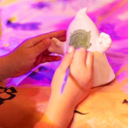 Halloween pottery