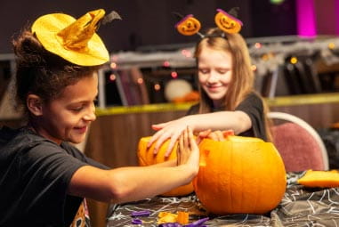 Halloween pumpkin kids