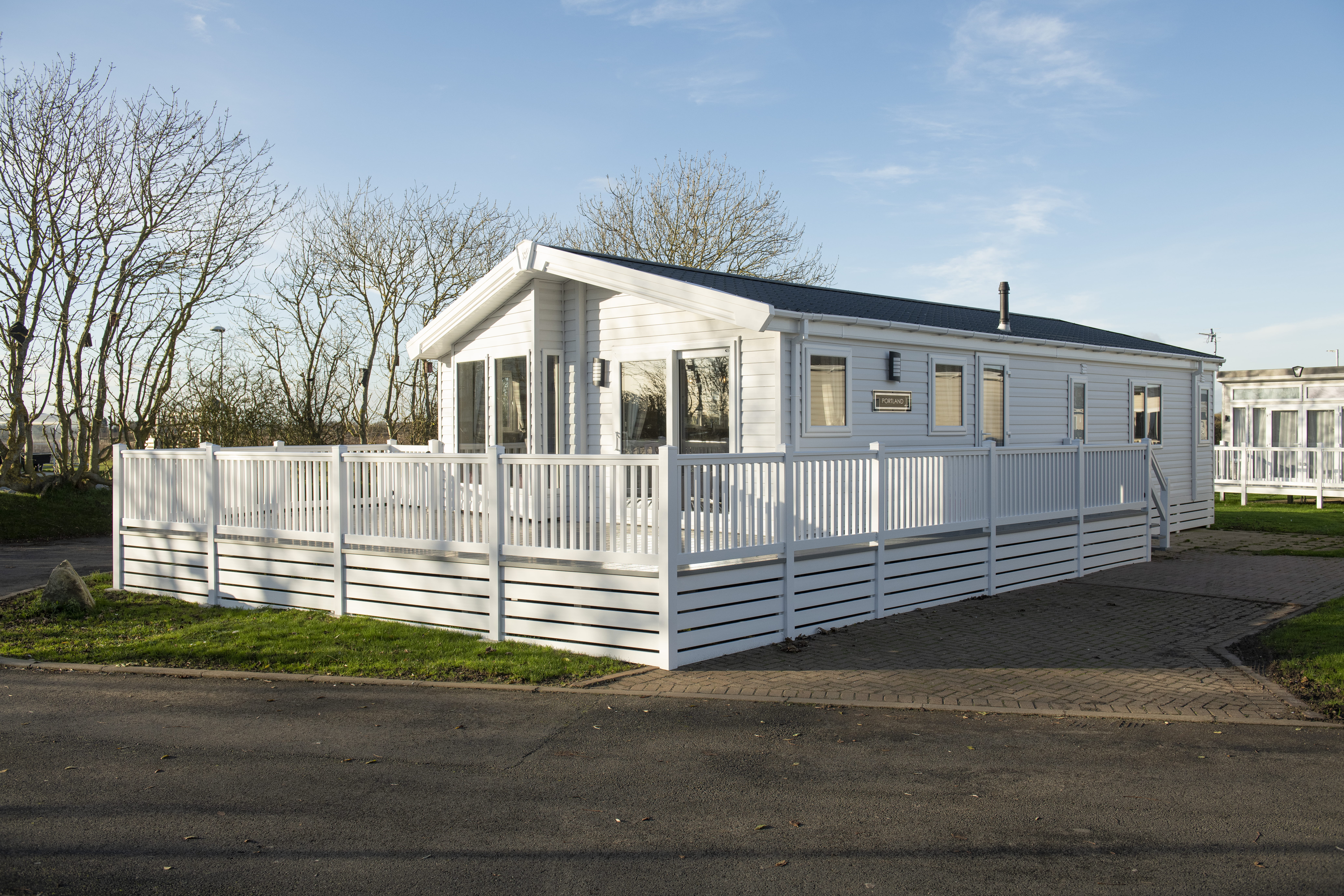 External shot of the Willerby lodge at Parkdean Resorts