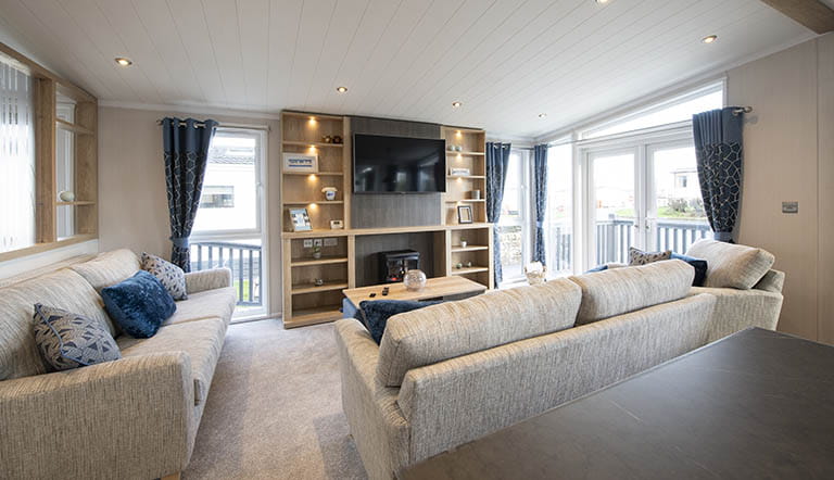 The Swift Toronto lodge living area