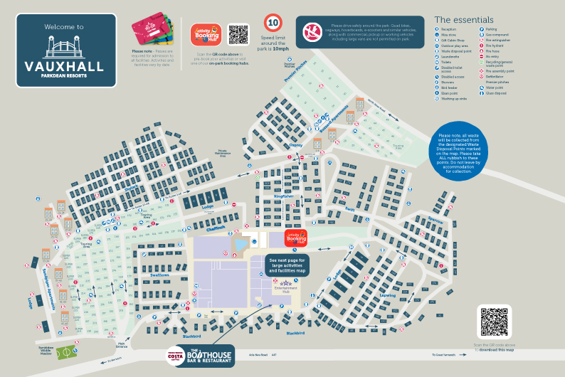 Map of park